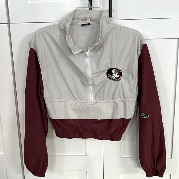 Hype and Vice FSU 1/2 Zip Windbreaker / Jacket - XS - EUC - Picture 1 of 5